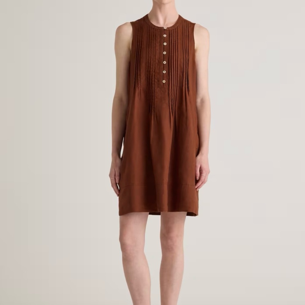 EUC Quince linen dress